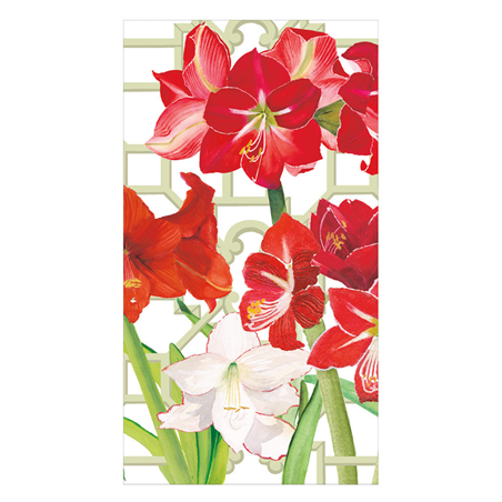 Asciugamano  15pz 32x40cm Amaryllis Conservatory