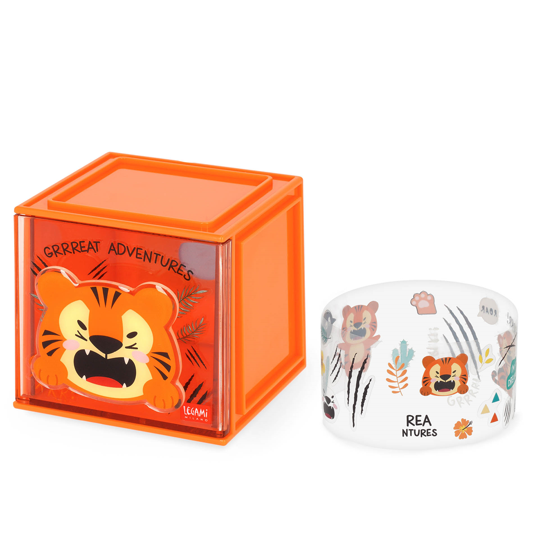 Cutie Cube - Adjustable Desk Organiser Tiger — immagine 2