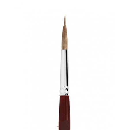 Pennello Serie 78 N. 4 Bue Extra Fine Manico Corto Tondo Con Serbatoio E Punta