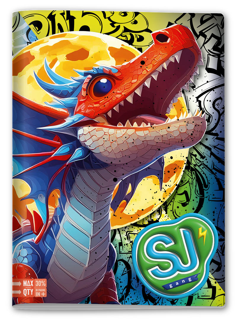 Maxiquaderno 96/100 10m Animali Boy — immagine 5