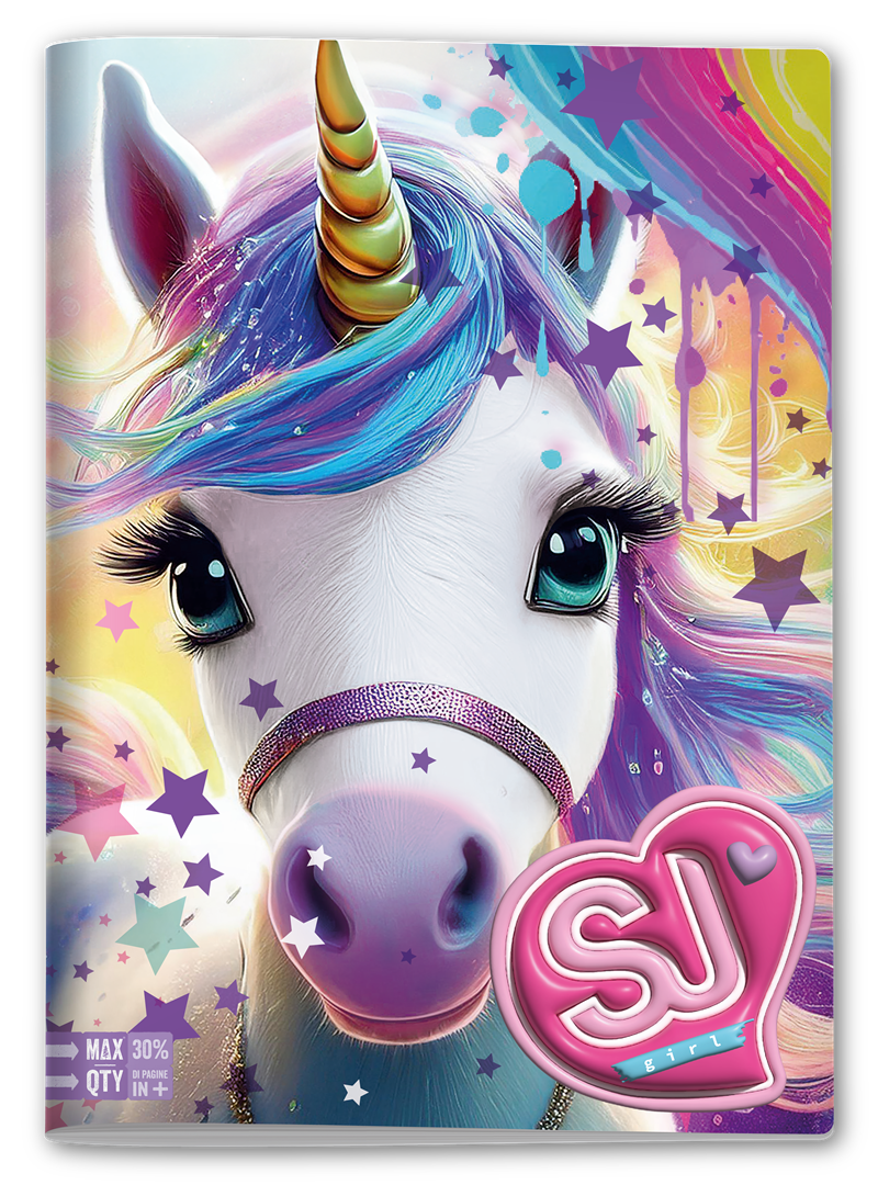 Maxiquaderno 96/100 10m Animali Girl — immagine 6