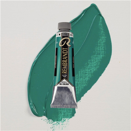 Olio  Tubo 40 Ml. Serie 3 - 650 Verde Sèvres