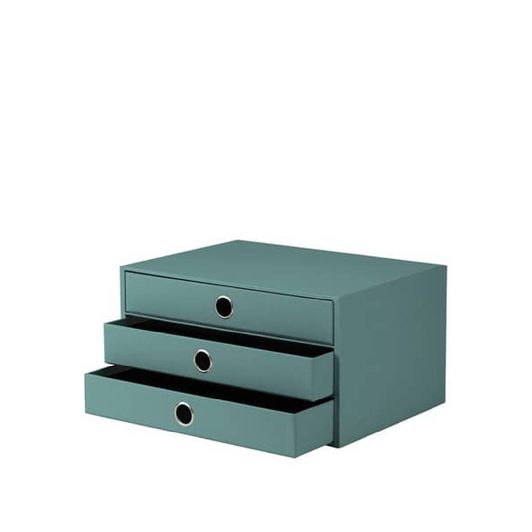 Scatola A4 3cassetti C/asola 250x343x185 Soho Opal — immagine 2