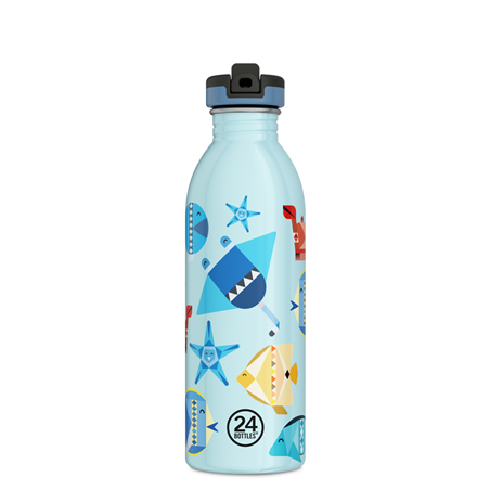Borraccia Urban 500ml Acciaio Inox H21cm Sea Friends
