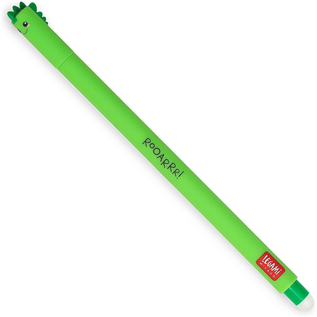 Penna Cancellabile Verde Dino