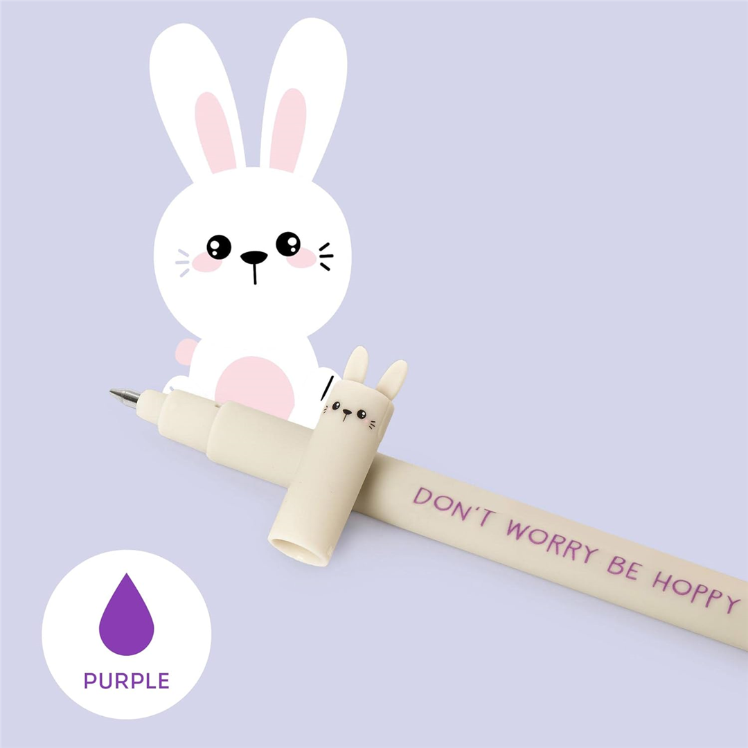 Penna Cancellabile Viola Coniglio — immagine 2