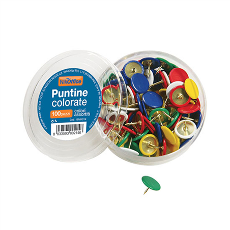 Puntine Da Disegno Cf. 100 Pz Verde