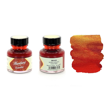 Inchiostro Calligrafico 30ml Dorato Valentino (rosso Dorato)