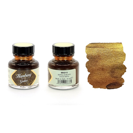Inchiostro Calligrafico 30ml Dorato Galileo (seppia Dorata)