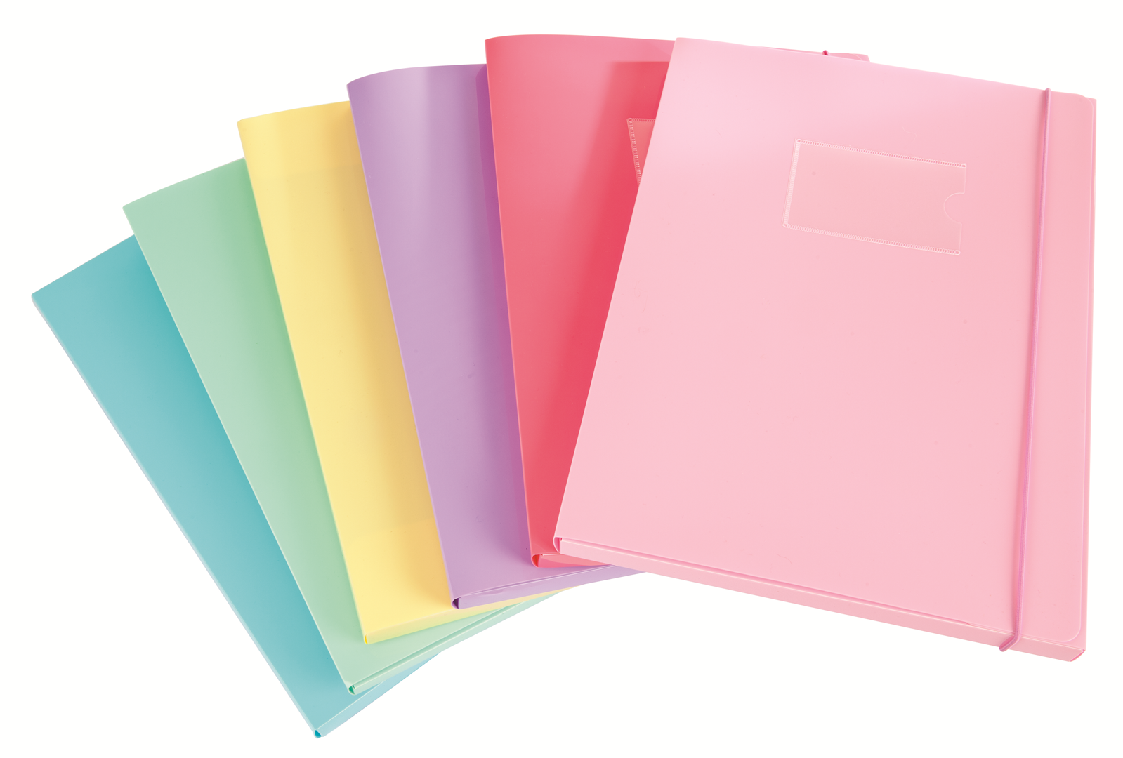 Cartella Pp D1.8 C/elastico Pastello Colori Assortiti — immagine 3
