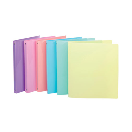 Raccoglitore Anelli Pp D.30 Pastello Colori Assortiti