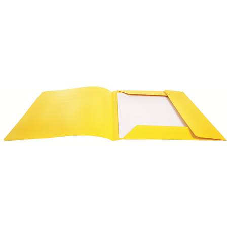 Cartella 3 Lembi Cartoncino 200 Gr Giallo
