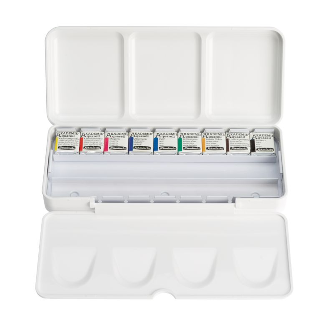 Set Acquarello 9 Mezzi Godets Akademie — immagine 2