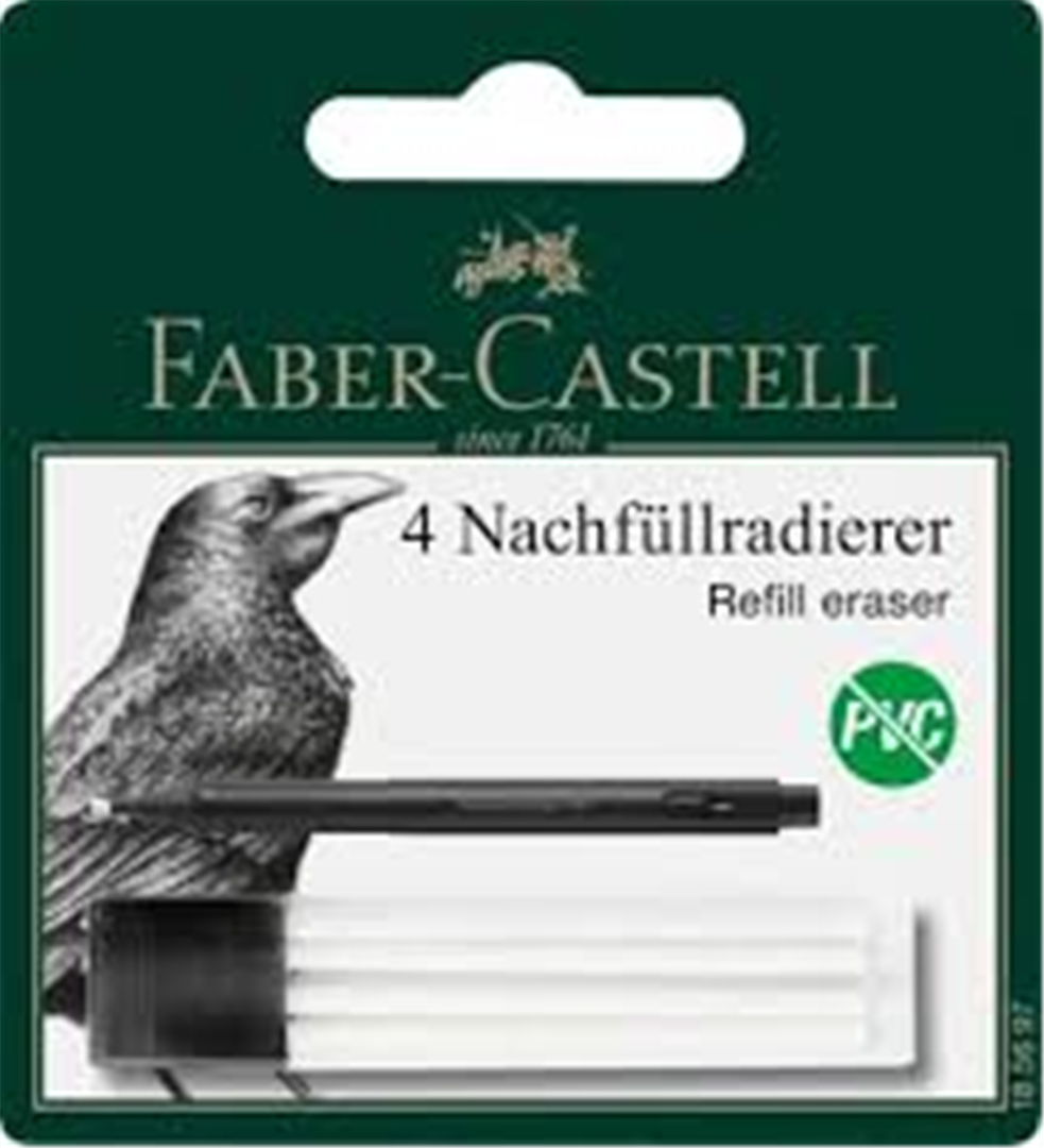 Blister Ricambi Per Eraser Pen 4 Pezzi