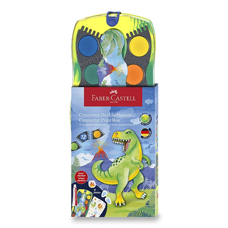 Acquerelli Connector 12 Colori Verde Dinosauro