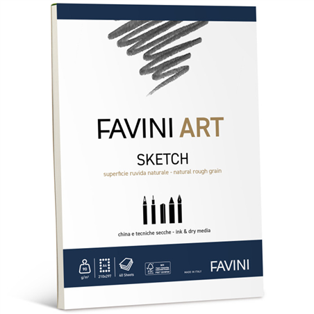 Blocco  Art Sketch A4 90gr 40 Fogli