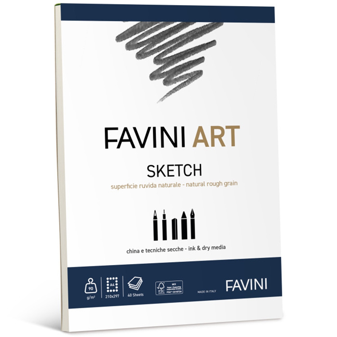 Blocco Art Sketch A4 90gr 40 Fogli
