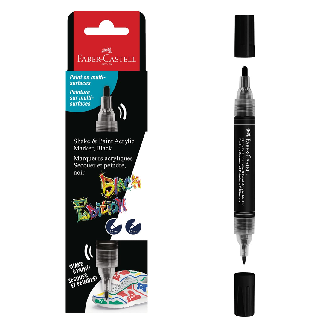 Marker Acrilico Shake & Paint Black Edition Nero
