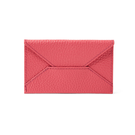 Porta Biglietti Da Visita In Pelle Alex Fucsia