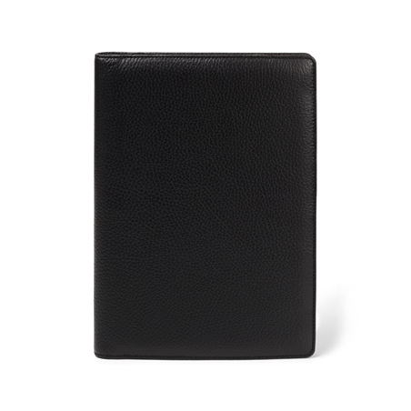 Portablocco A5 In Pelle Black