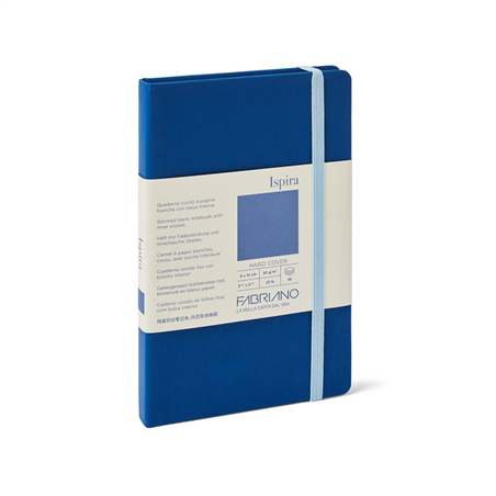 Taccuino Ispira Soft 9x14 Blank 96 Fogli Royal Blue