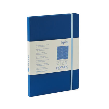 Taccuino Ispira Soft A5 Dots 96 Fogli Royal Blue