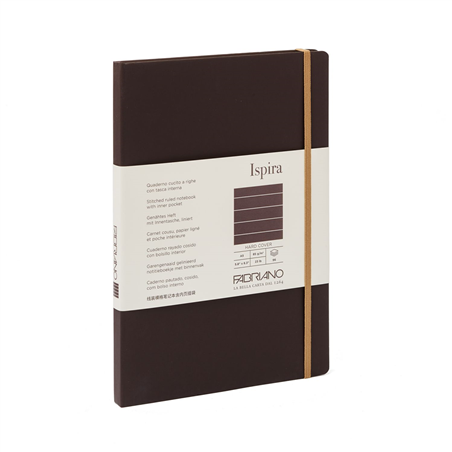 Taccuino Ispira Soft A5 Lines 96 Fogli Brown