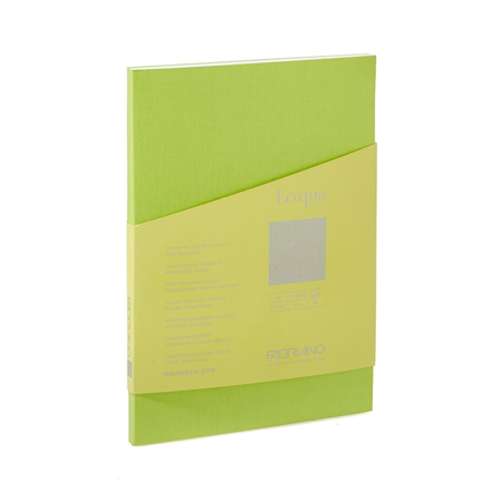 Taccuino Ecoqua A5 Dots Glued Lime