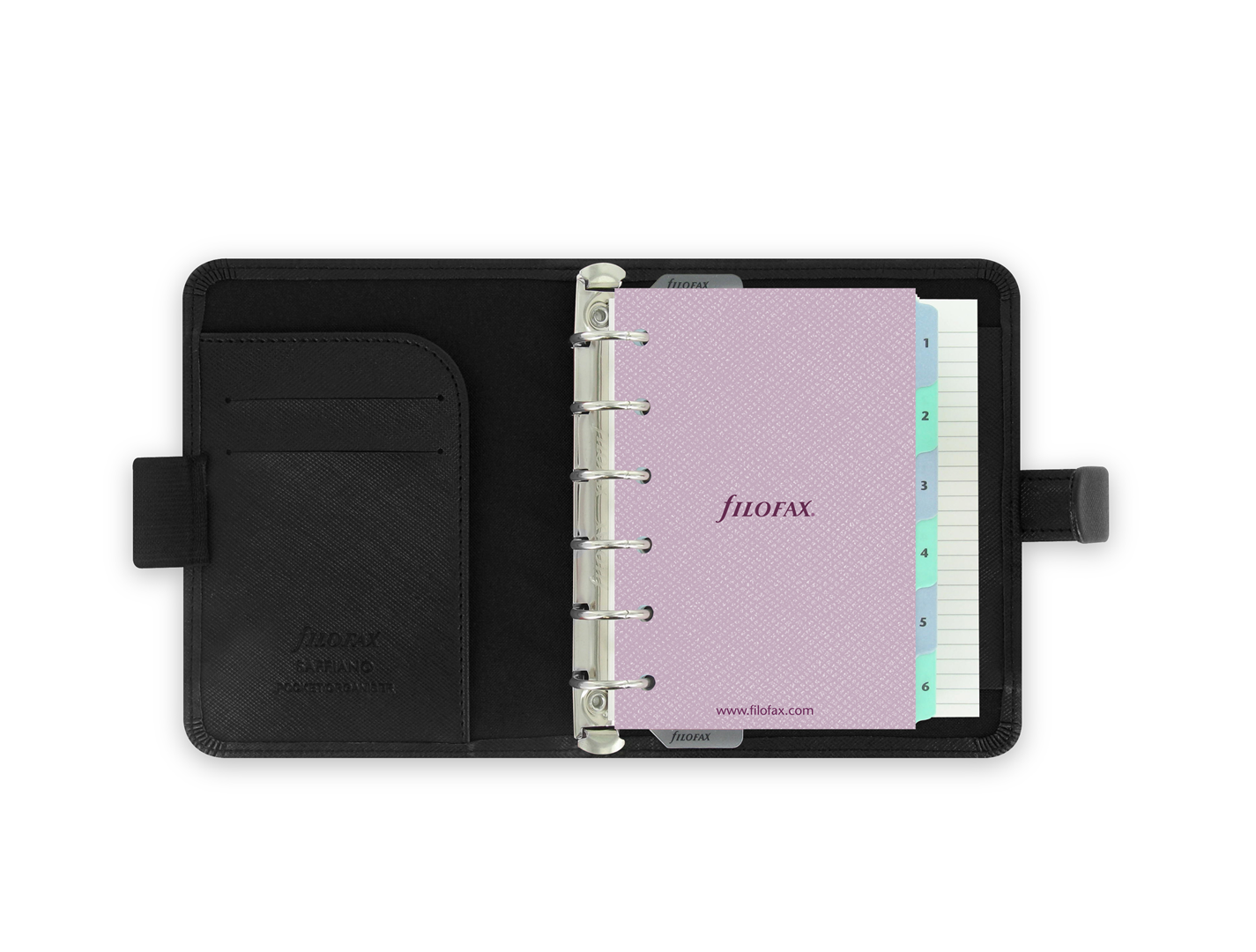 Organiser  Saffiano Pocket Nero — immagine 2