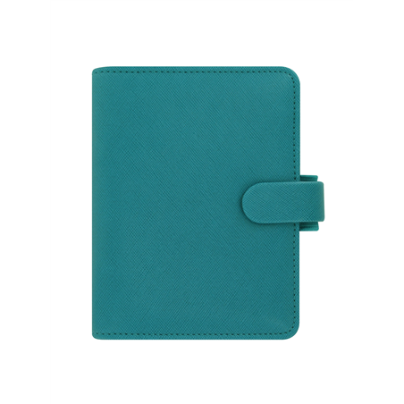 Organiser  Saffiano Pocket Acquamarina