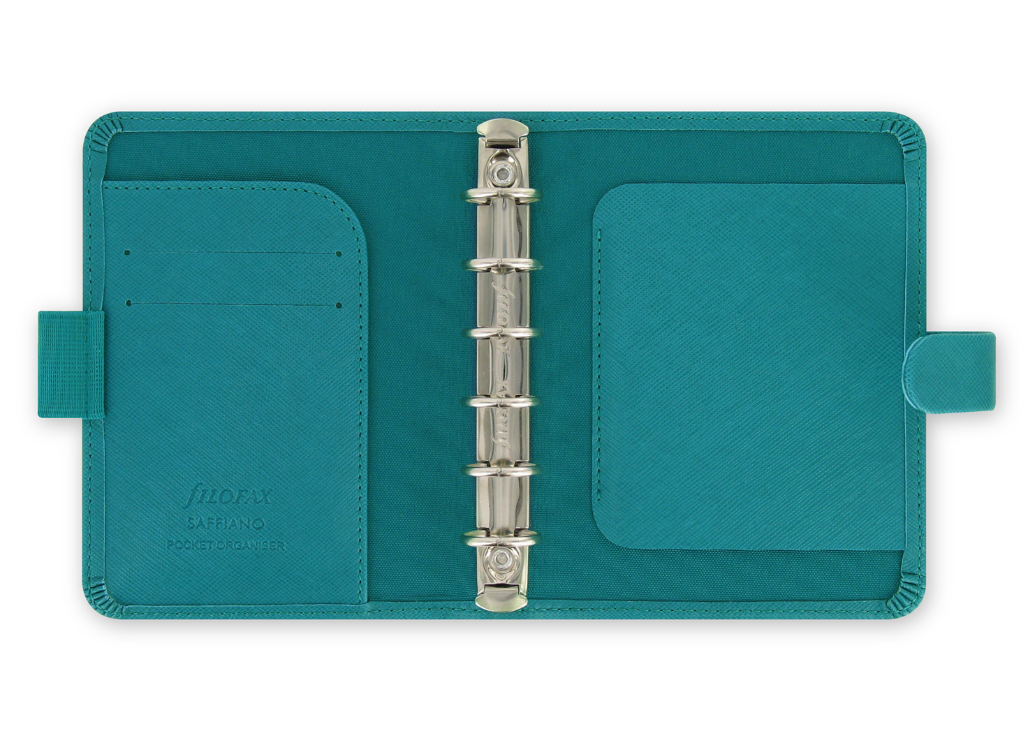 Organiser Saffiano Pocket Acquamarina — immagine 2
