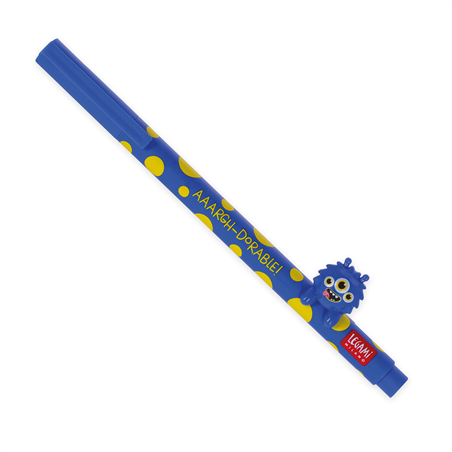 Penna Gel Lovely Friends  Monster Inchiostro Blu