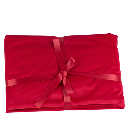 Tovaglia Velluto Rosso 145x240cm