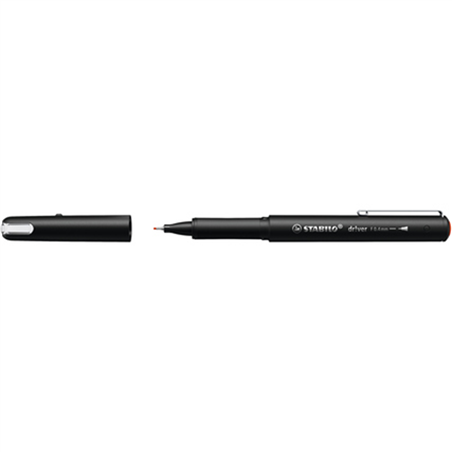 FINELINER DR!VER PUNTA F  0.4MM 40-ROSSO