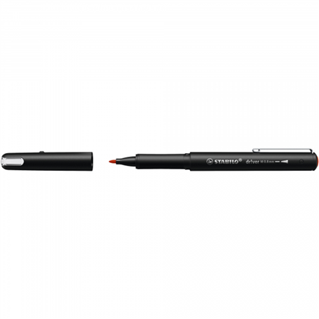 FINELINER DR!VER PUNTA M  0.8 MM 40-ROSSO