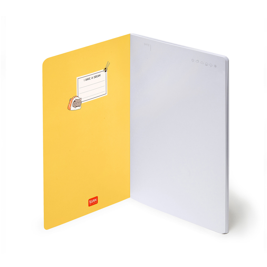 Notebook Medium Plain L14.2xh21cm  Travel — immagine 2
