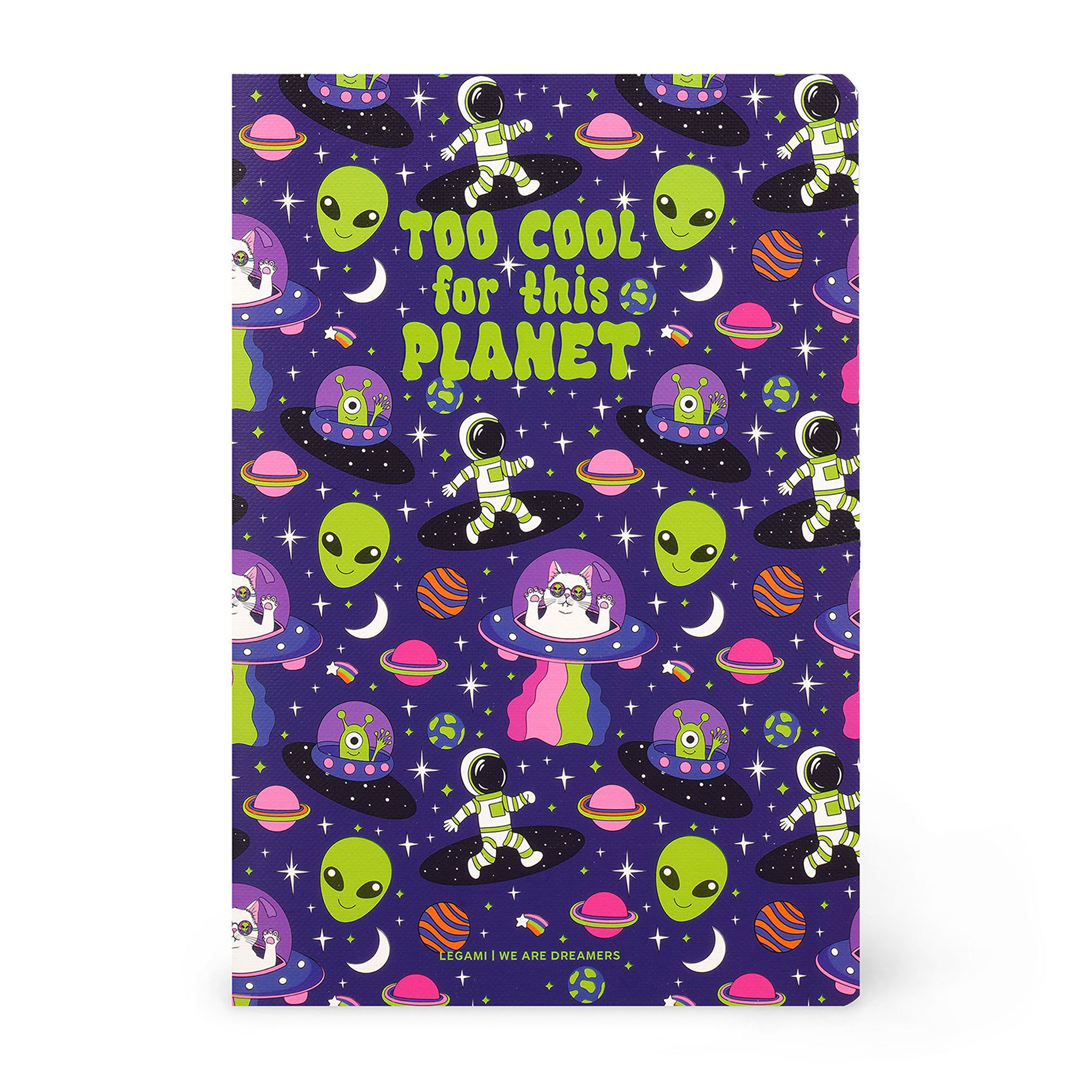 Notebook Medium Plain L14.2xh21cm Travel