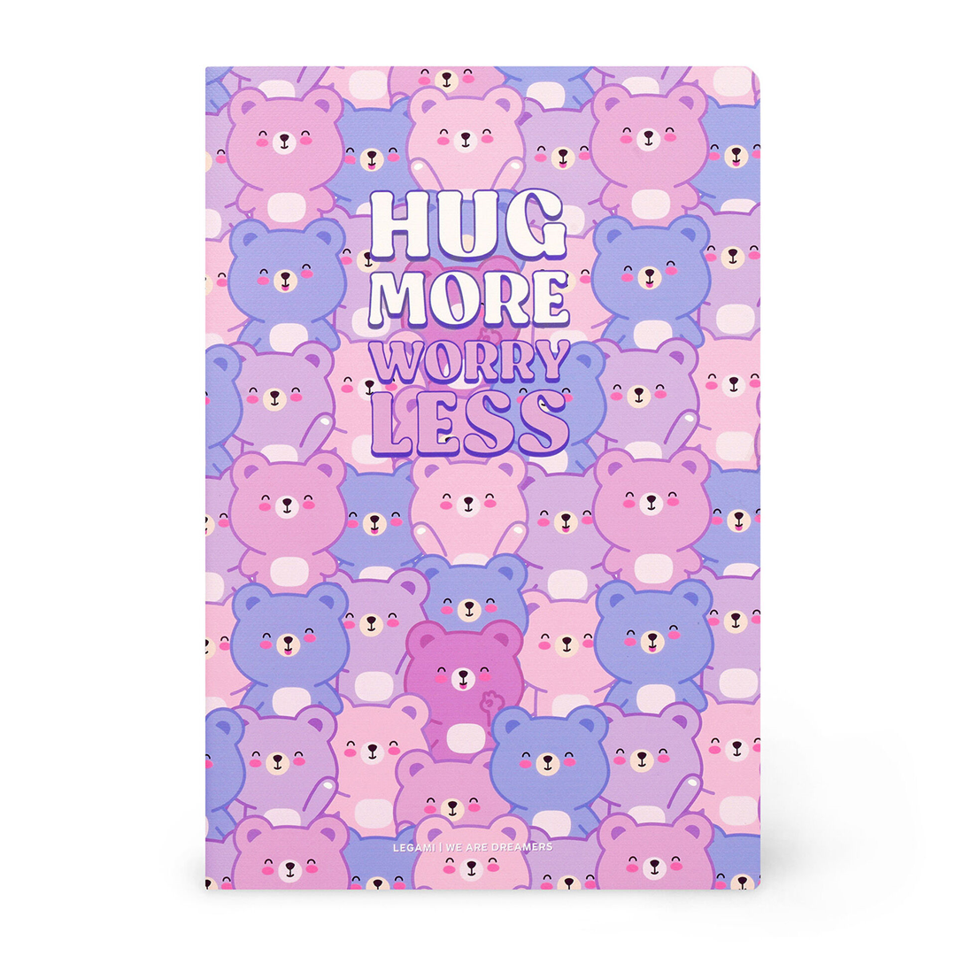 Notebook Medium Plain L14.2xh21cm Travel