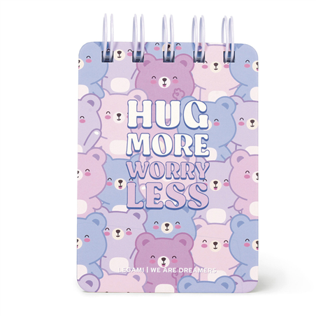 Spiral Notebook Mini Lined Teddy Bear