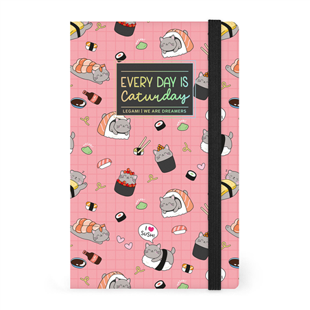 Taccuino A Righe - Photo Notebook - Medium Sushi Cat