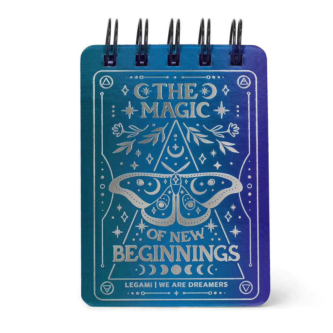 Spiral Notebook Mini Lined Moth Special Edition