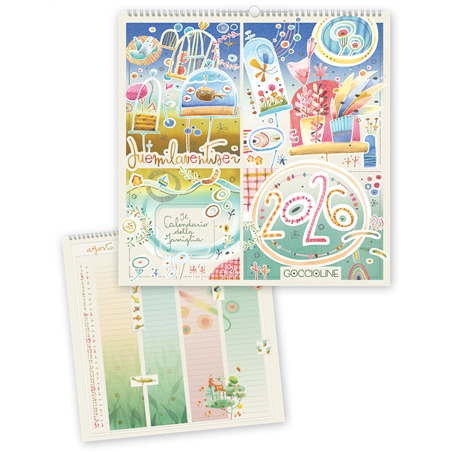 Calendario Famiglia  30x30 Cm 2027
