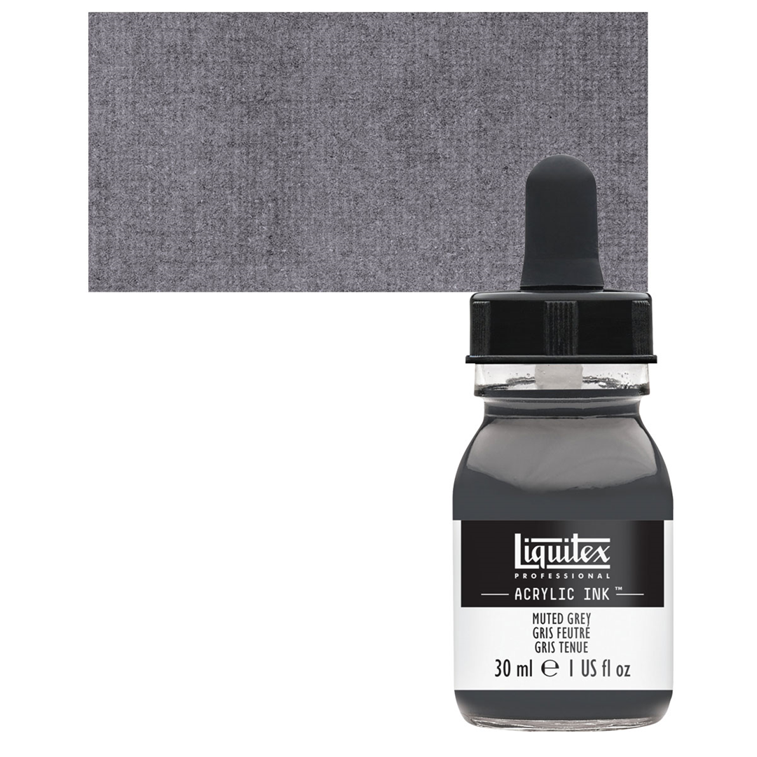 Inchiostro Ink Acrilic Ml30 505-Grigio Tenue — immagine 2