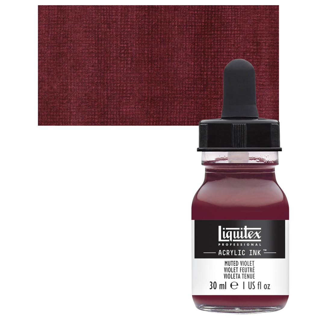 Inchiostro Ink Acrilic Ml30  502-Violetto Tenue — immagine 2