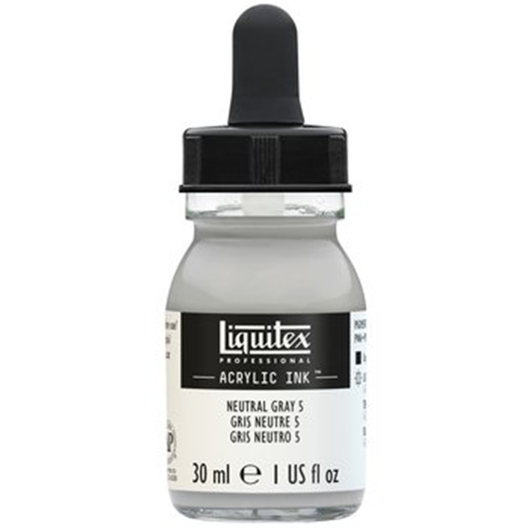 Inchiostro Acrilico Extra-Fine Acrylic Ink! Ml. 30 - 599 Grigio Neutro 5 — immagine 2
