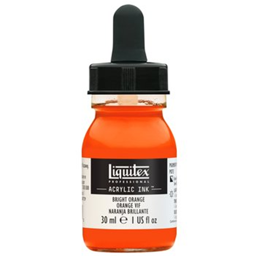 Inchiostro Ink Acrilic Ml30  720-Arancio Brillante — immagine 2