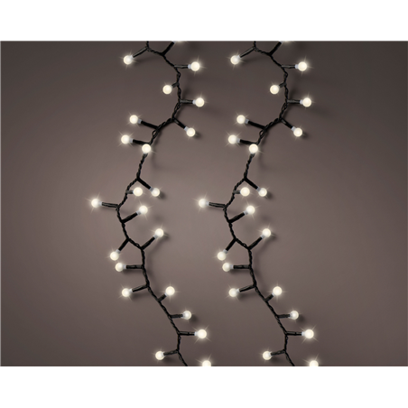 Filo 11mt 500 Led Nr Cherry Twincle Compact Luce Binaco Calda