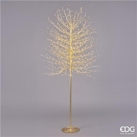 Albero Faggio  Base Tronco 1300led H210 D95 Oro