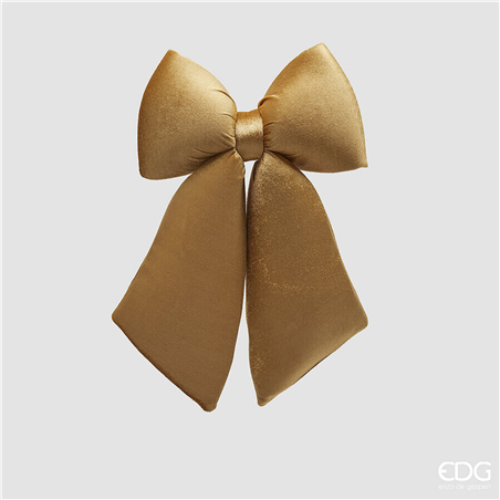 Fiocco Velluto H38cm D27cm Gold