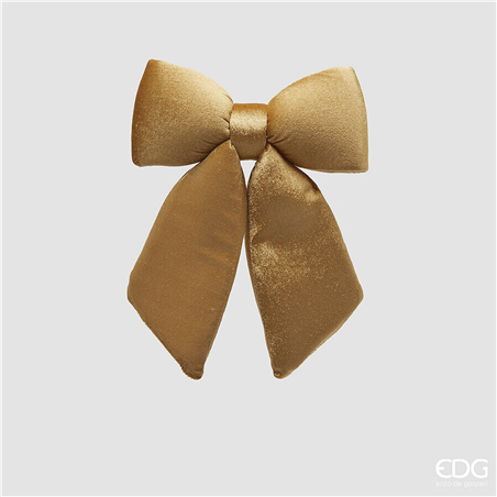 Fiocco Velluto H25 D21cm Gold